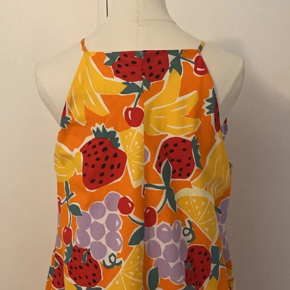 Anthropologie Corey Lynn Calter Tutti Frutti Tunic Dress Size Medium - Picture 10 of 16